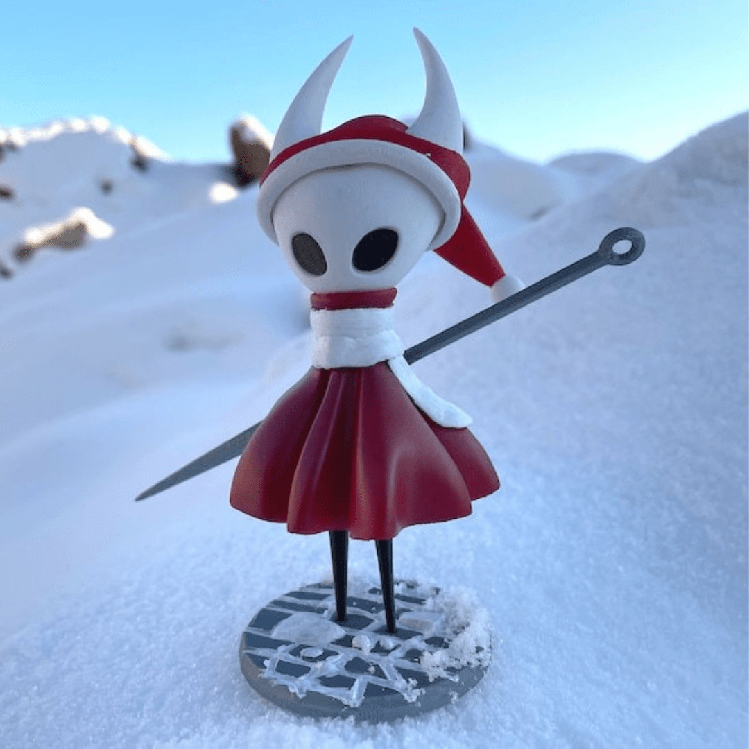 Hollow Knight and Hornet Xmas Figures